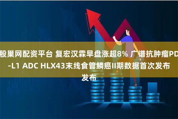 股巢网配资平台 复宏汉霖早盘涨超8% 广谱抗肿瘤PD-L1 ADC HLX43末线食管鳞癌II期数据首次发布